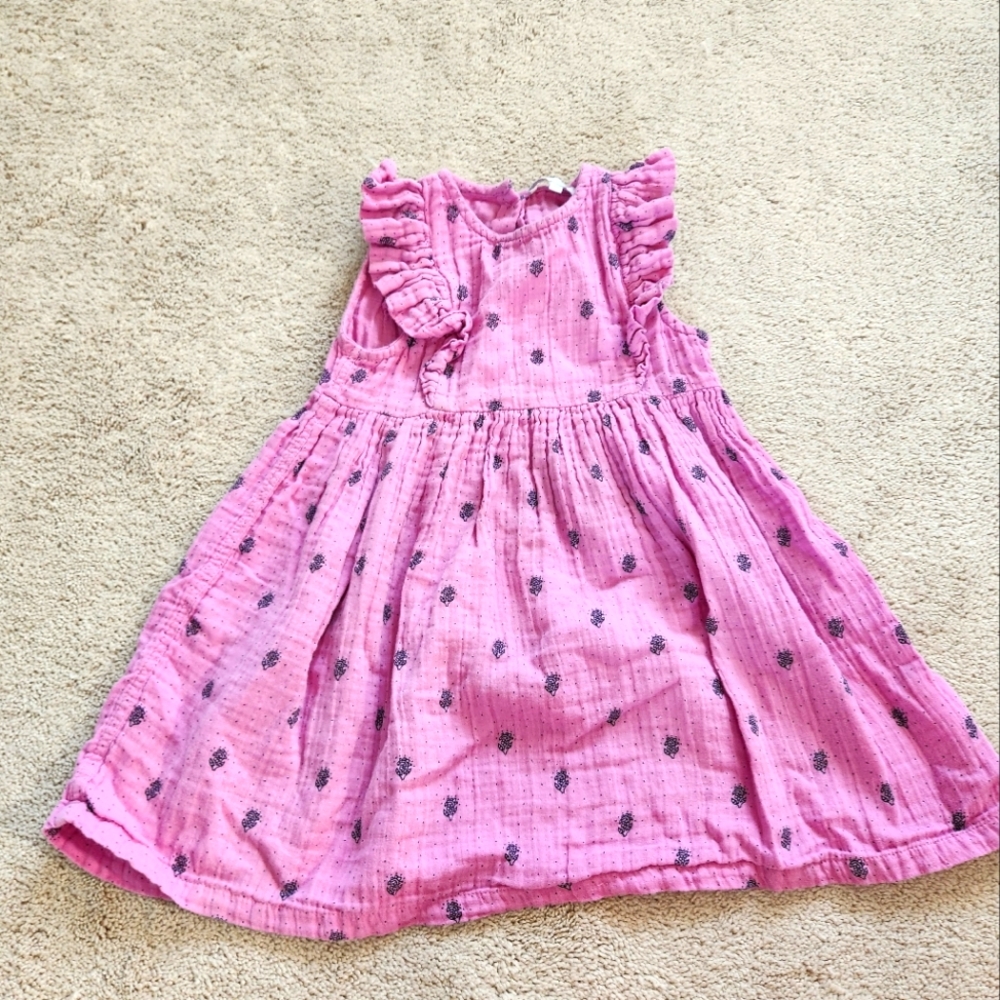 Cadet Rousselle Paris Purple Toddler Dress - 4T